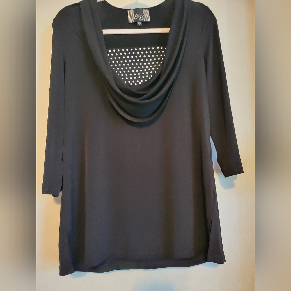 Black dress blouse